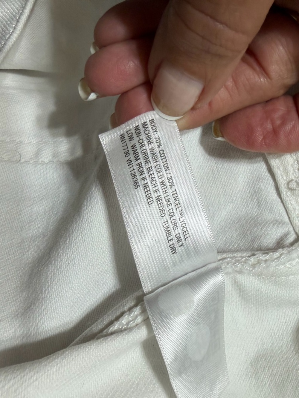 Universal Thread White Denim Mini Skort - Picture 7 of 8